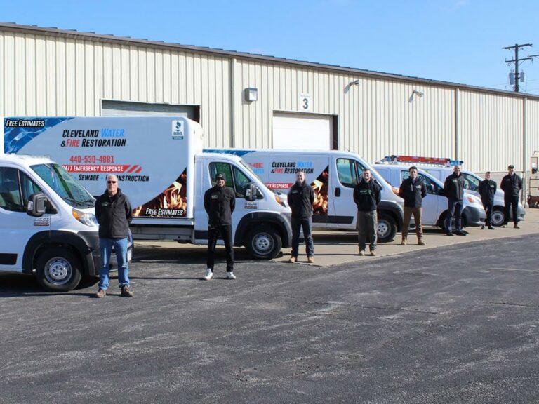 Cleveland Water and Fire Restoration Team Photo