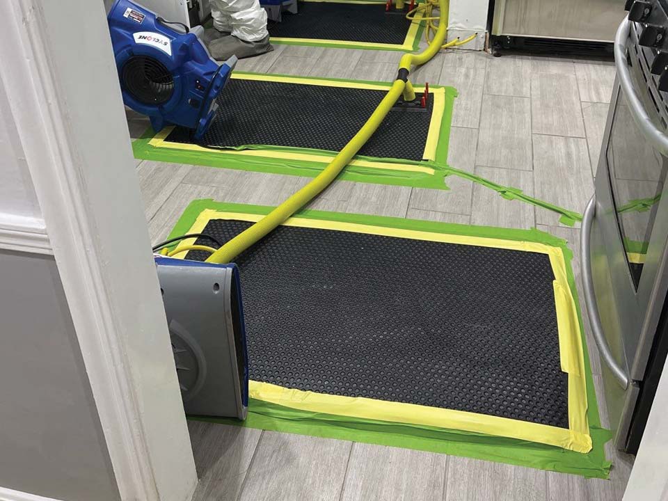 drying out a floor