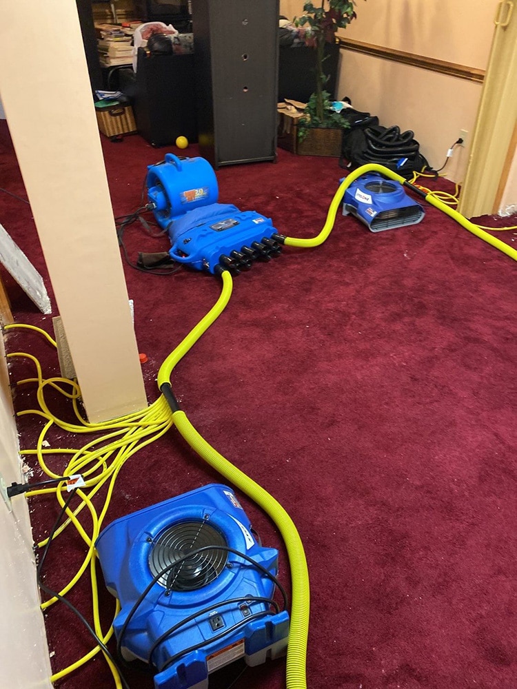 Water damage cleanup in Solon, Ohio