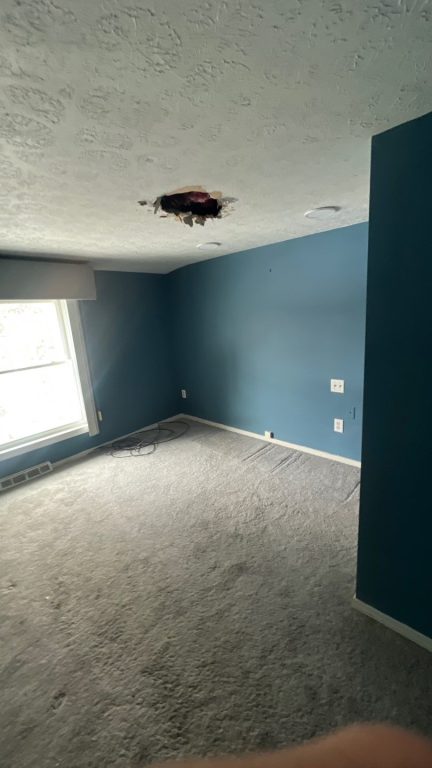 Mayfield Heights Fire and Smoke Restoration BEFORE Photo