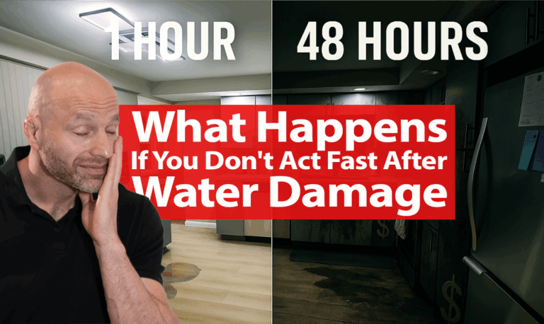 What happens if you don't act fast with water damage - thumbnail